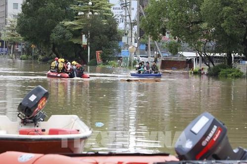 Trung Quốc: Mưa lũ ở Quảng Đông khiến 3 người thiệt mạng