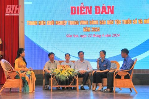 Diễn đàn thanh niên khởi nghiệp trong vùng đồng bào dân tộc thiểu số và miền núi