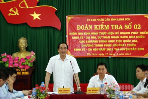 Bắc Sơn cần tiếp tục triển khai quyết liệt các nhiệm vụ trọng tâm trong phát triển kinh tế - xã hội