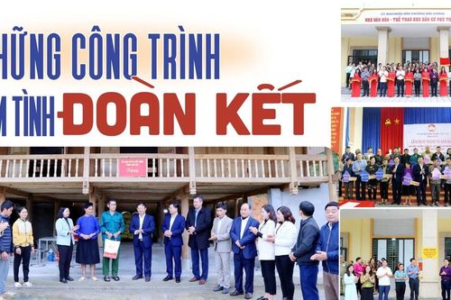 Những công trình ấm tình đoàn kết