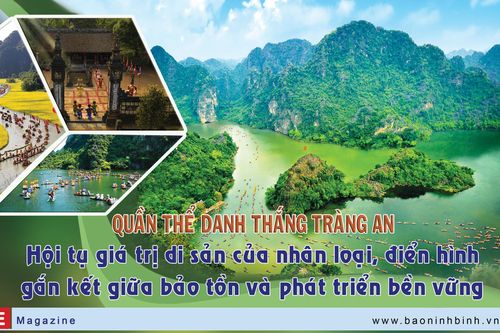 Quần thể danh thắng Tràng An: Hội tụ giá trị di sản của nhân loại, điển hình gắn kết giữa bảo tồn và phát triển bền vững