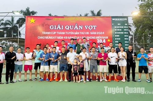 Bế mạc Giải quần vợt tranh cúp Thành Tuyên