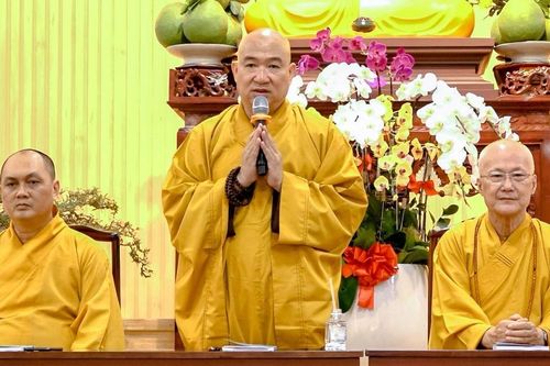 Ban Hướng dẫn Phật tử TP.HCM khai giảng khóa tu Một ngày an lạc tại thiền viện Quảng Đức (Q.3)