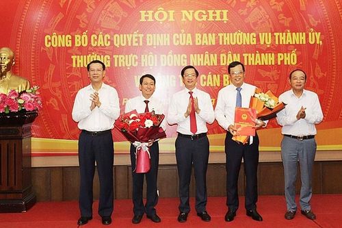 Hải Phòng điều động, bổ nhiệm nhiều cán bộ chủ chốt