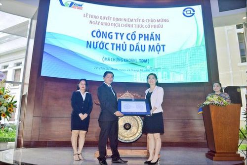 Công ty Cổ phần Nước Thủ Dầu Một lợi nhuận giảm 71%