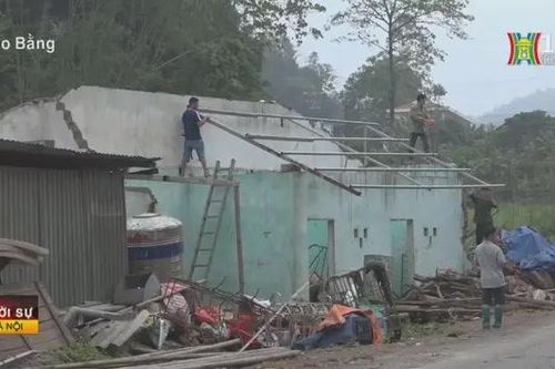 Mưa lớn gây thiệt hại ở miền Bắc