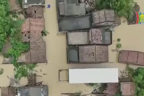 Mưa lớn gây lũ lụt, lở đất tại Quảng Đông, Trung Quốc