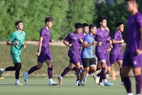 U23 Việt Nam tập luyện sau trận thắng U23 Malaysia