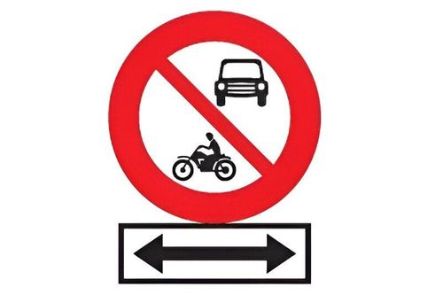 Biển này có hiệu lực đối với xe mô tô hai, ba bánh?