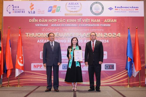 Kim Oanh Group lập hattrick giải thưởng tại ASEAN Strong Brands Award 2024