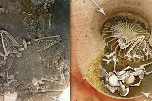 Phát hiện hài cốt cổ bị chôn sống theo hủ tục ở châu Âu