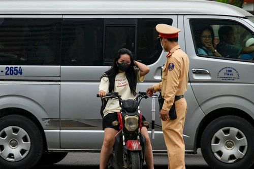 Xử phạt nhiều học sinh, sinh viên vi phạm Luật giao thông