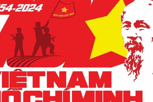 Hà Nội trang trí 2.500 băng rôn nhân dịp 70 năm Chiến thắng Điện Biên Phủ