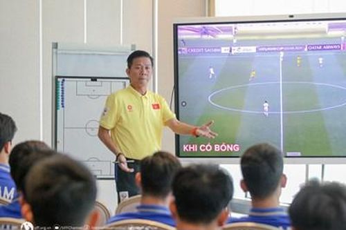 Huấn luyện viên Hoàng Anh Tuấn: 'Trận gặp U23 Uzbekistan mang tính bản lề'
