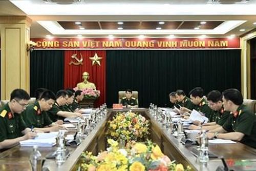 Đại tướng Lương Cường chủ trì Hội nghị Ban Chủ nhiệm Tổng cục Chính trị