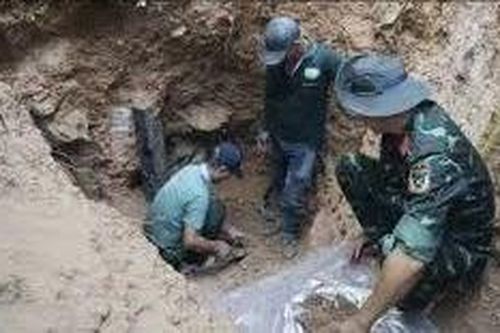 Bình Định tìm thấy 7 hài cốt liệt sĩ trong lòng Đồi 174
