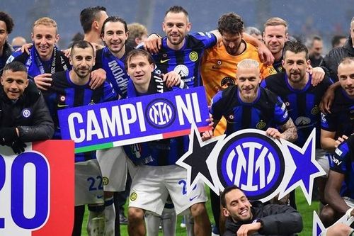 Inter Milan vô địch sớm 5 vòng đấu giải bóng đá vô địch quốc gia Italy 2023/24