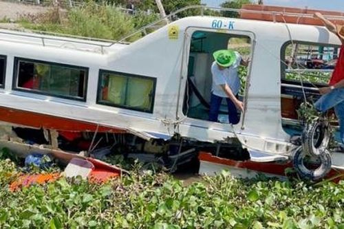 Khởi tố bắt tạm giam lái tàu gây tai nạn trên sông Tiền khiến 3 người thương vong
