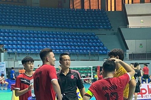 Các chàng trai cầu mây Hà Nội lên ngôi vô địch ở nội dung đội tuyển đôi nam