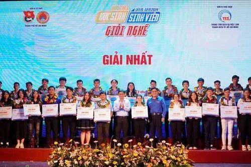 148 thí sinh đoạt giải Học sinh, sinh viên giỏi nghề lần thứ 15