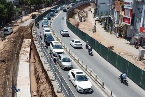 Tận thấy dự án giao thông Tập đoàn Thuận An thi công 'rùa bò' gây nhức nhối ở Hà Nội