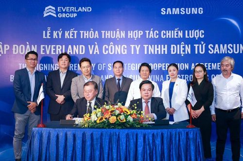 Tập đoàn Everland và Samsung Vina ký hợp tác chiến lược
