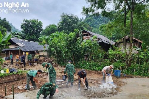 Bộ đội Biên phòng Nghệ An triển khai hiệu quả hoạt động giúp dân ở khu vực biên giới