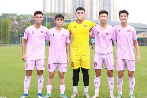 5 cầu thủ U17 Sông Lam Nghệ An nỗ lực tập luyện hướng đến giải U17 Đông Nam Á