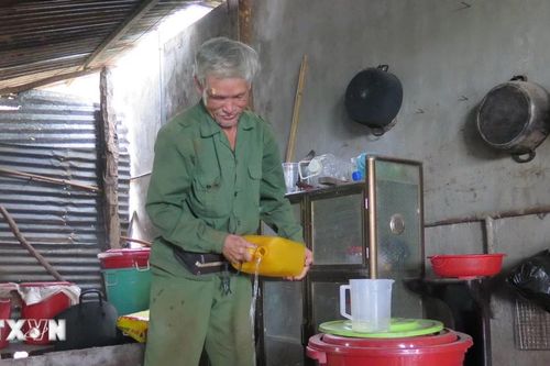 Kon Tum: Gần 120 giếng đào bị khô hạn, người dân thiếu nước sinh hoạt