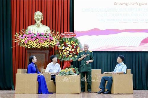 Tuổi trẻ TP Hồ Chí Minh giao lưu cùng nhân chứng lịch sử Điện Biên Phủ