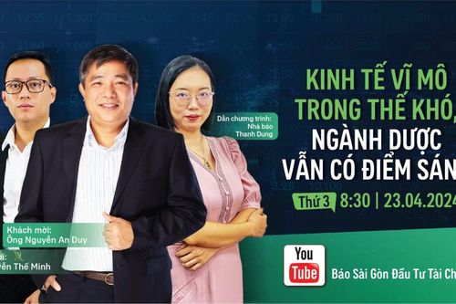 Talk show: Kinh tế vĩ mô trong thế khó, ngành dược vẫn có điểm sáng