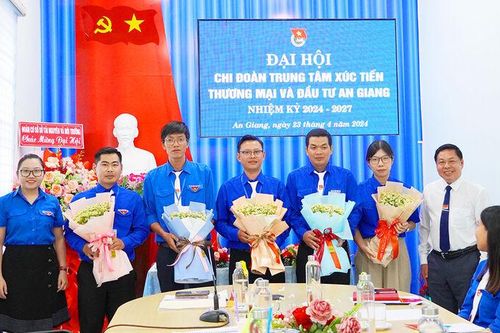 Đại hội Chi đoàn Trung tâm Xúc tiến Thương mại và Đầu tư An Giang nhiệm kỳ 2024 - 2027