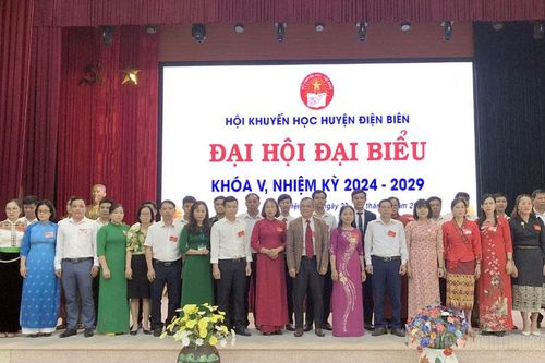 Hội Khuyến học huyện Điện Biên Đại hội đại biểu khóa V, nhiệm kỳ 2024 - 2029