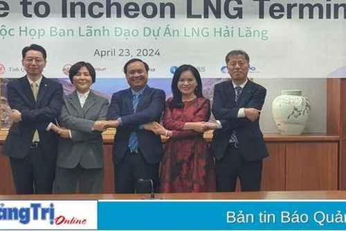 Chủ tịch UBND tỉnh Võ Văn Hưng làm việc với liên doanh nhà đầu tư tại Hàn Quốc về Dự án LNG Hải Lăng