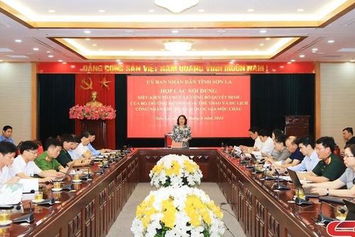 Lễ công bố quyết định công nhận Khu du lịch quốc gia Mộc Châu dự kiến sẽ diễn ra ngày 18/5