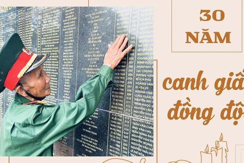 30 năm canh giấc đồng đội