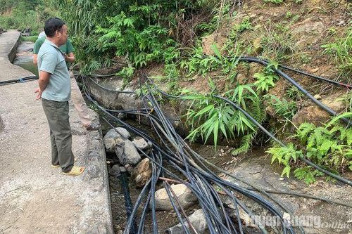 Sớm có biện pháp bảo vệ công trình cấp nước xã Ninh Lai