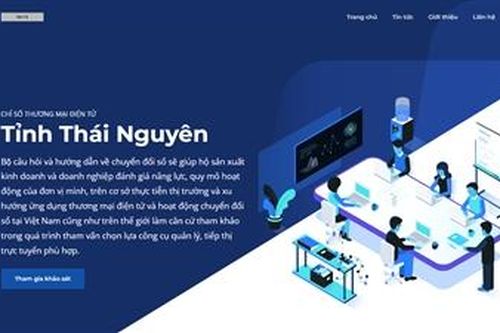 Triển khai phần mềm xây dựng và quảng bá chỉ số phát triển thương mại điện tử cấp huyện