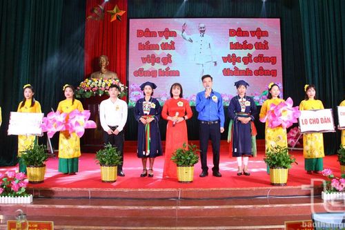 Đơn vị cấp huyện đầu tiên tổ chức Hội thi 'Dân vận khéo'