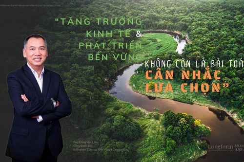 Tăng trưởng kinh tế và phát triển bền vững không còn là bài toán cân nhắc lựa chọn