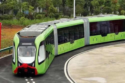 Tàu điện không ray chạy thế nào?