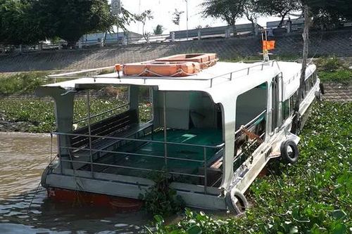 Hiện trạng tàu du lịch sau tai nạn trên sông Tiền