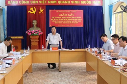 Giám sát tình hình thực hiện Nghị quyết số 95/2021/NQ-HĐND tại một số đơn vị trên địa bàn Thành phố
