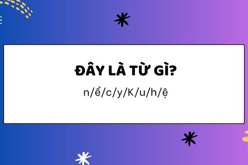 10 người thì 9 người đoán sai: Đây là từ gì?