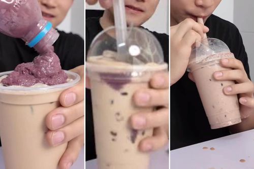 Uống trà sữa pha mắm tôm - trào lưu ăn uống gây nguy hại cho sức khỏe
