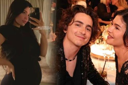 Thực hư tin đồn Kylie Jenner đang mang thai con của Timotheé Chalamet