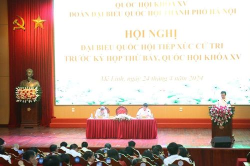 Cử tri huyện Mê Linh kiến nghị về GPMB dự án đường Vành đai 4