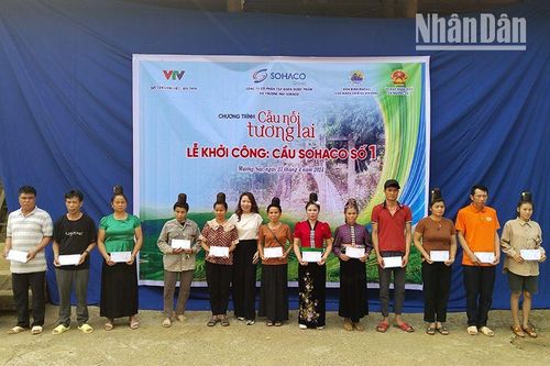 Khởi công xây dựng cầu cho đồng bào dân tộc biên giới Sơn La