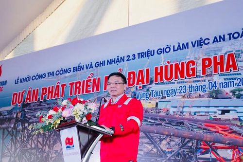 Khởi công thi công biển mỏ Đại Hùng pha 3