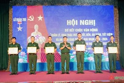 Lữ đoàn Thông tin 205 sơ kết Cuộc vận động 50 giai đoạn 2020-2024